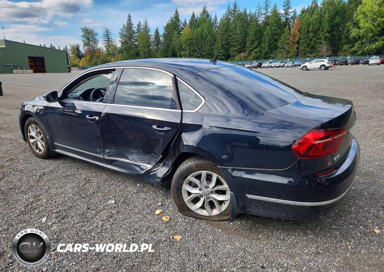 2017 Volkswagen Passat S VIN:1VWAT7A3XHC008448 - 2