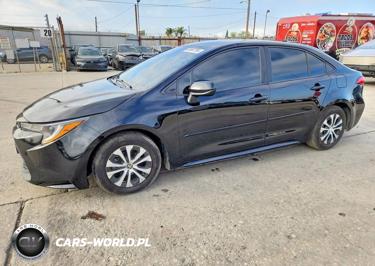 2022 Toyota Corolla Le VIN:JTDEAMDE2NJ036712 - 1
