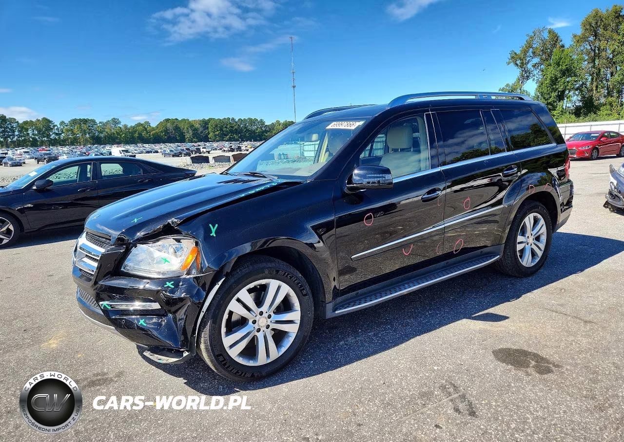 2012 Mercedes-Benz Gl 450 4Matic VIN:4JGBF7BE5CA792228 - 1