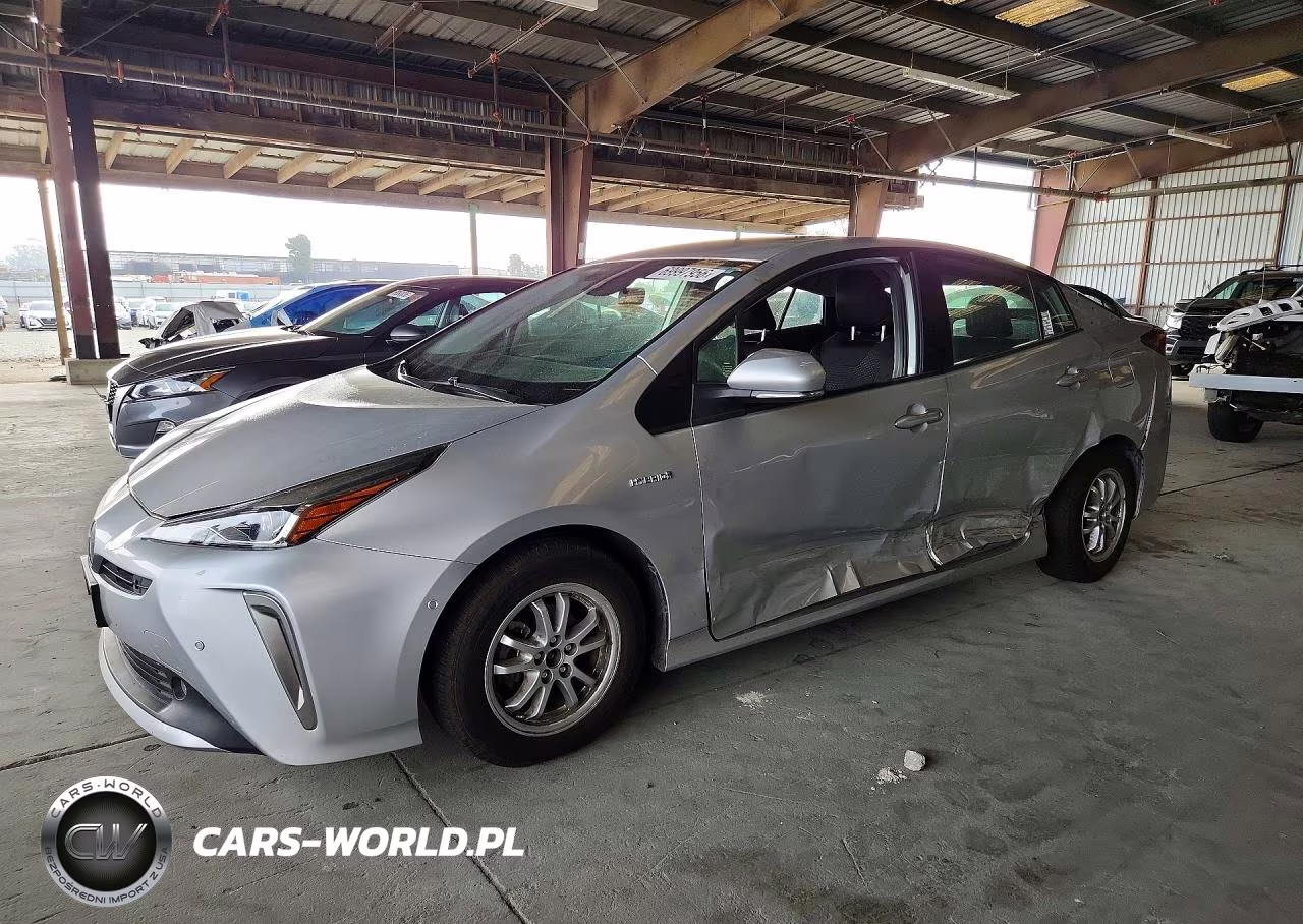 2021 Toyota Prius Le Awd-E VIN:JTDL9MFU7M3024904 - 1