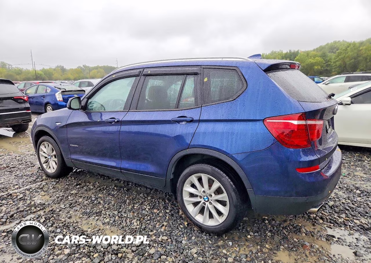2015 BMW X3 xDrive28D VIN:5UXWY3C55F0E96080 - 2