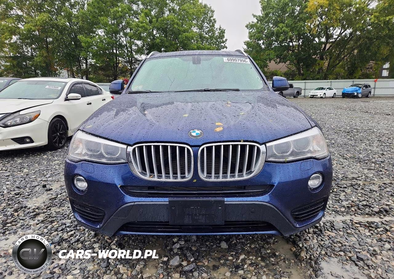 2015 BMW X3 xDrive28D VIN:5UXWY3C55F0E96080 - 5