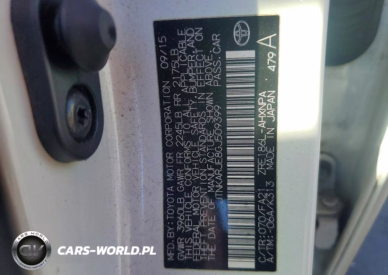 2016 Toyota Scion Im VIN:JTNKARJE8GJ509399 - 12