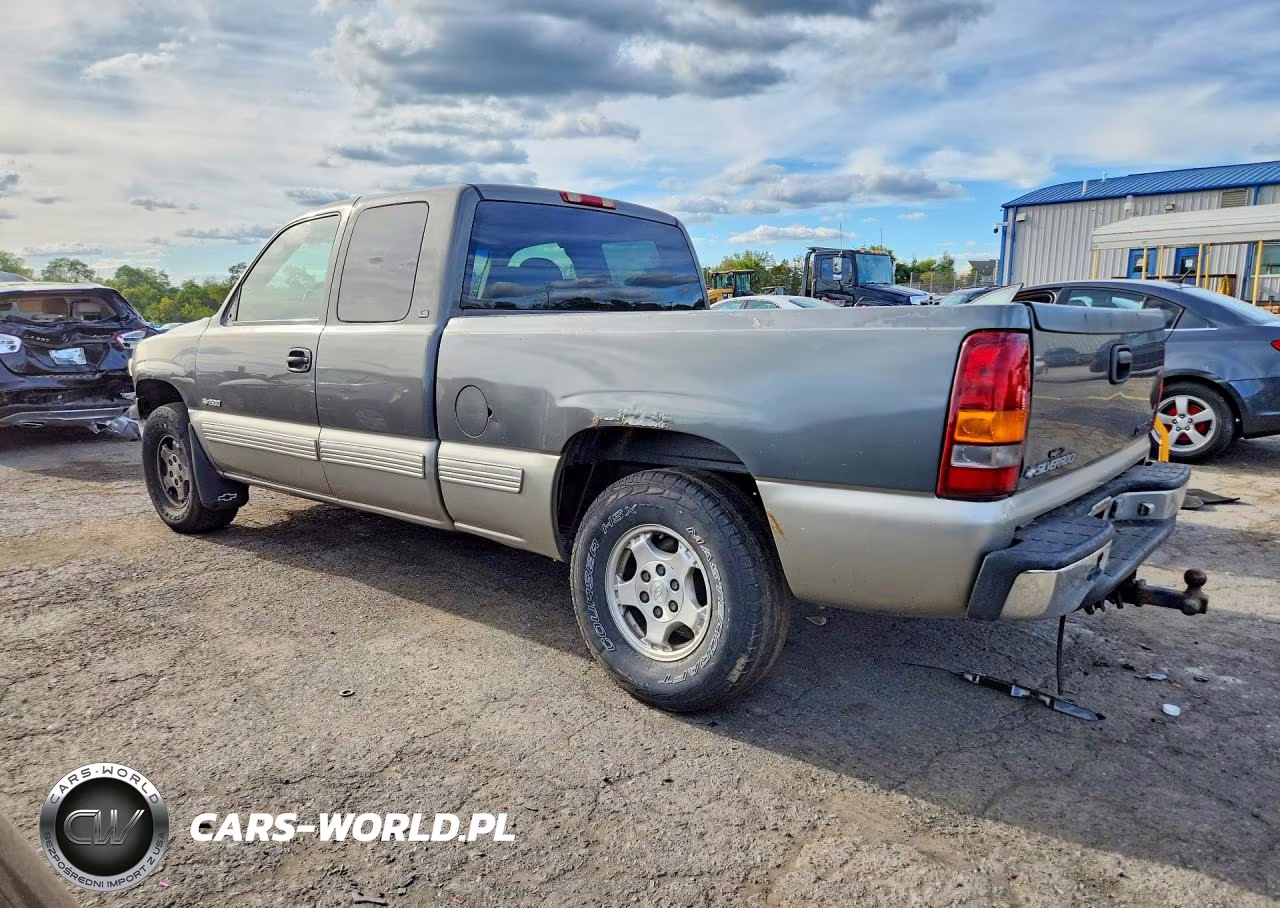 2000 Chevrolet Silverado K1500 VIN:2GCEK19T0Y1257663 - 2