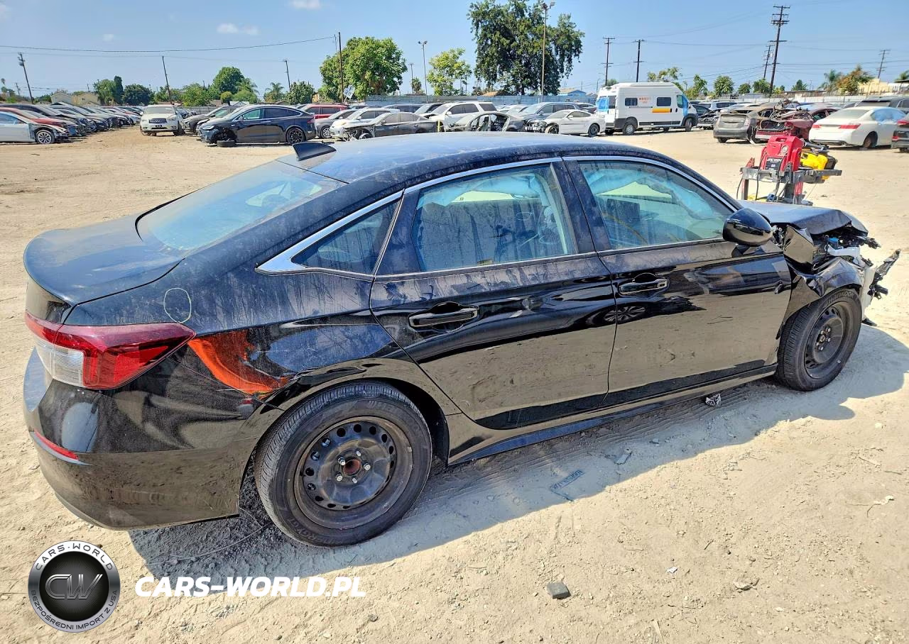2025 Honda Civic Lx VIN:2HGFE2F25SH502633 - 3