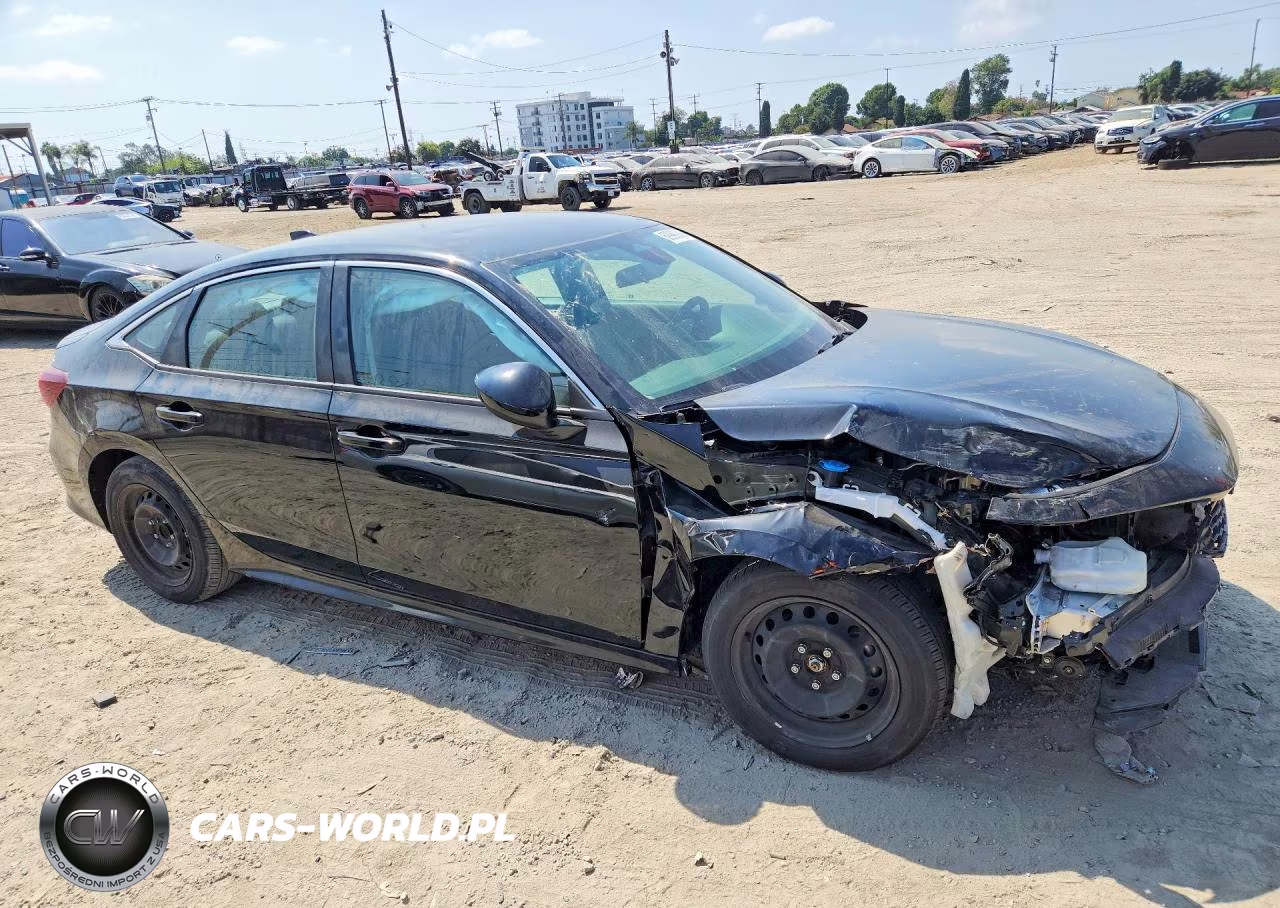 2025 Honda Civic Lx VIN:2HGFE2F25SH502633 - 4