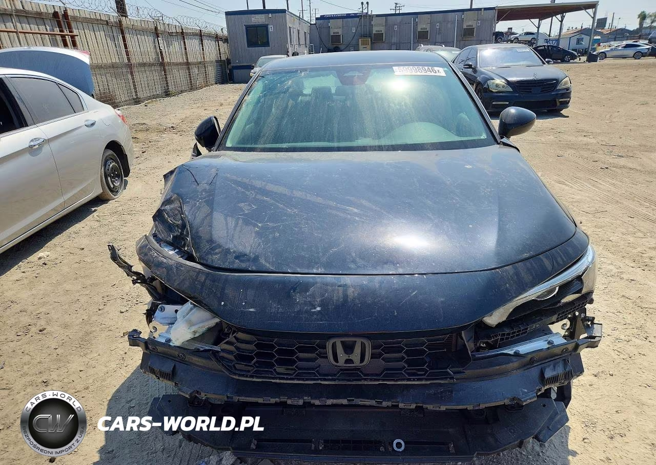 2025 Honda Civic Lx VIN:2HGFE2F25SH502633 - 5