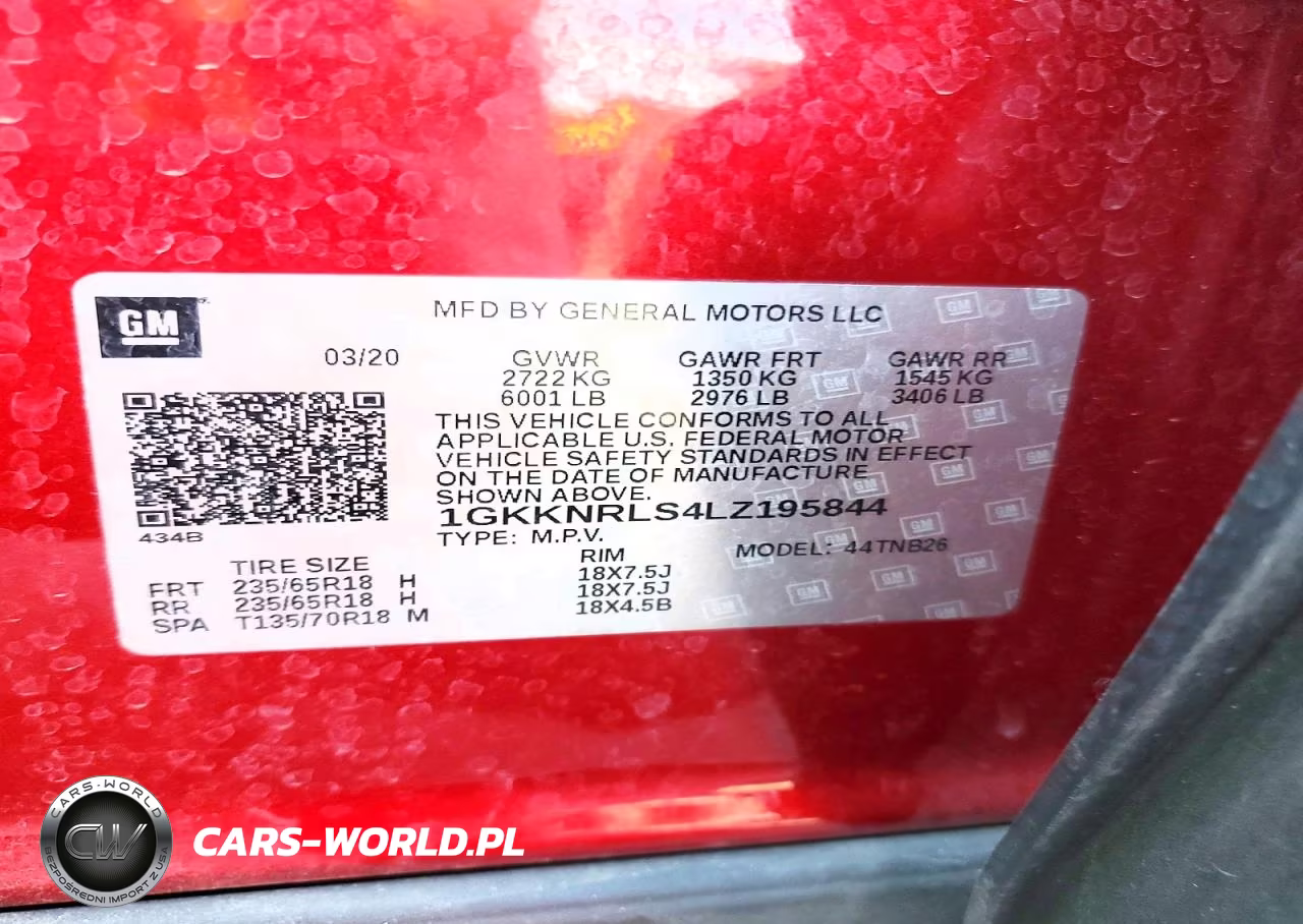 2020 GMC Acadia Sle VIN:1GKKNRLS4LZ195844 - 13