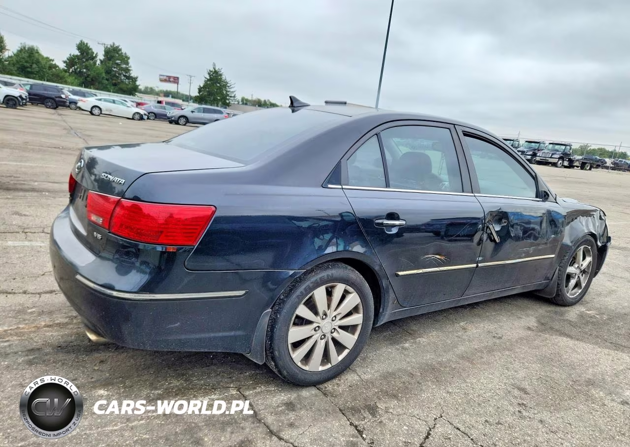 2009 Hyundai Sonata Limited V6 VIN:5NPEU46F09H531499 - 3