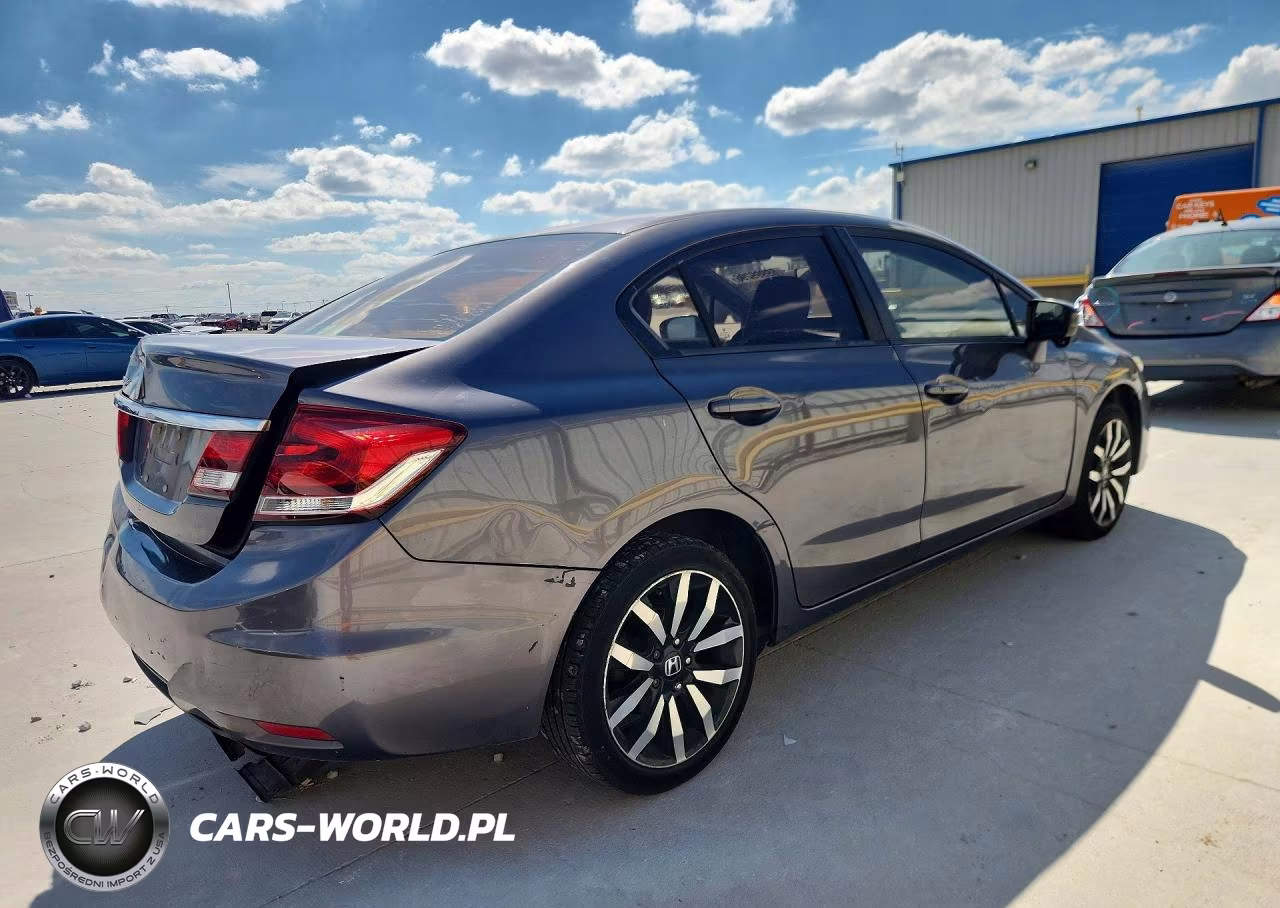2014 Honda Civic Exl VIN:19XFB2F92EE079157 - 3