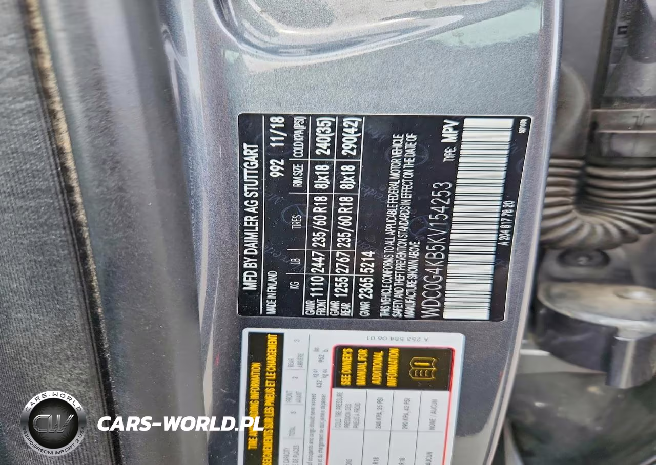 2019 Mercedes-Benz Glc 300 4Matic VIN:WDC0G4KB5KV154253 - 13