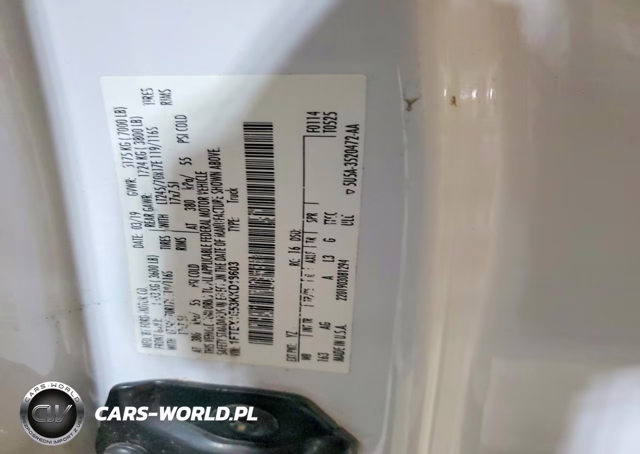 2019 Ford F150 Super Cab VIN:1FTEX1E53KKD18603 - 12