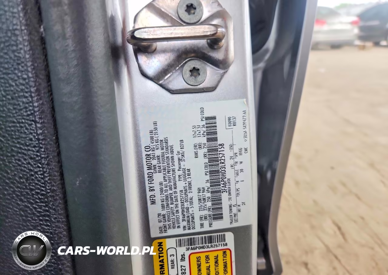 2020 Ford Fusion Se VIN:3FA6P0HD3LR257158 - 12
