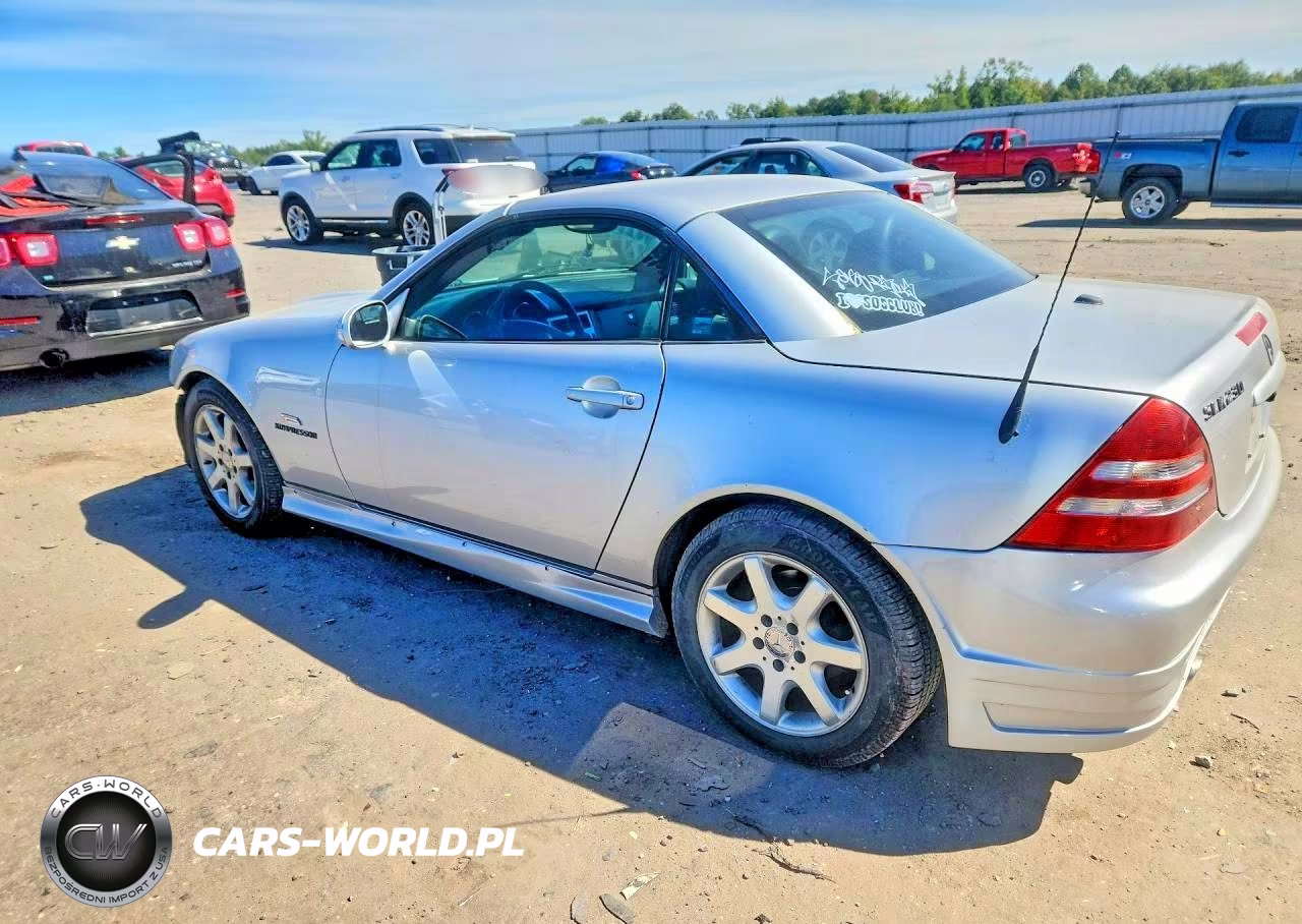 2003 Mercedes-Benz Slk 230 Kompressor VIN:WDBKK49F93F276789 - 2
