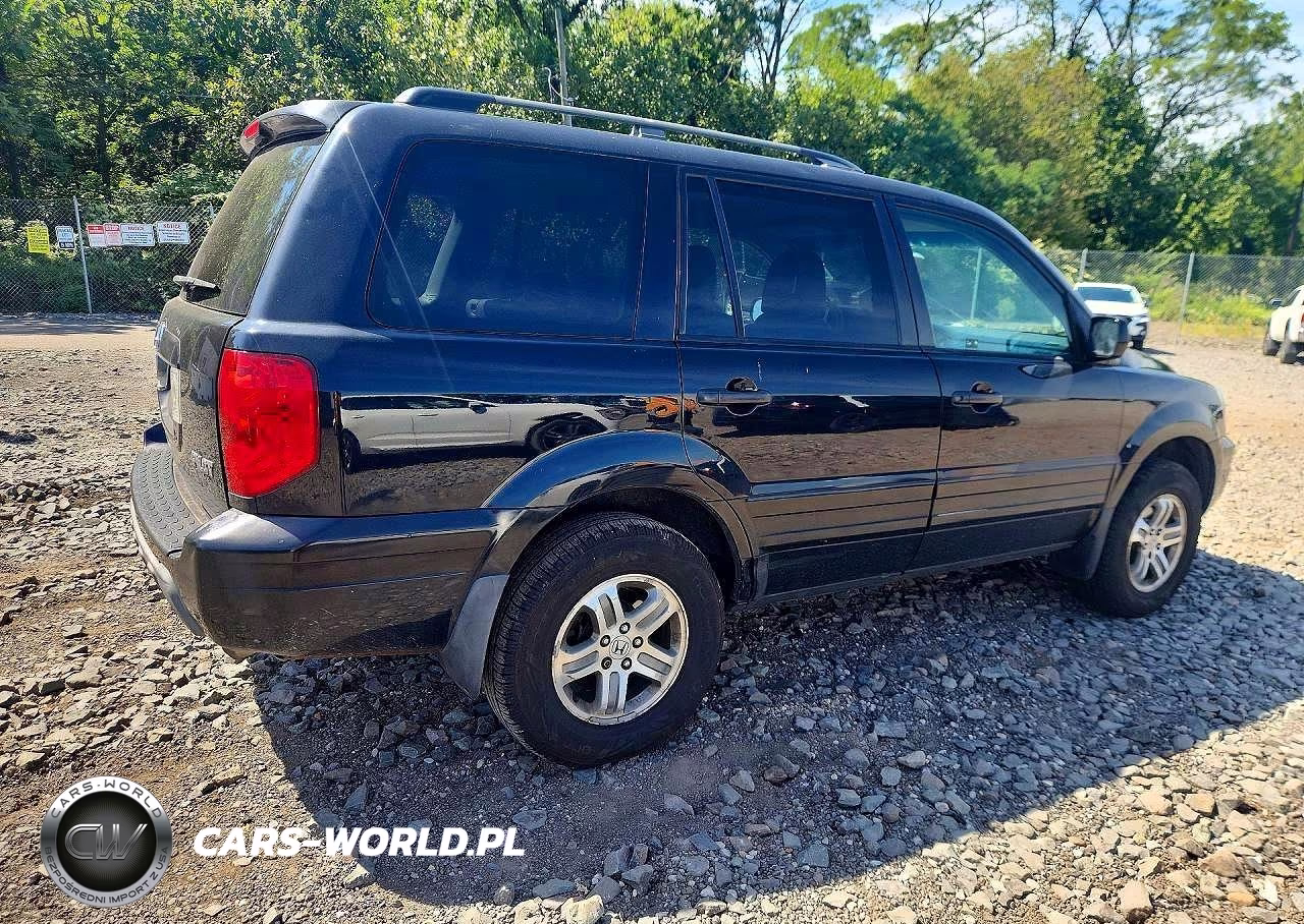 2003 Honda Pilot Exl VIN:2HKYF185X3H616XXX - 3