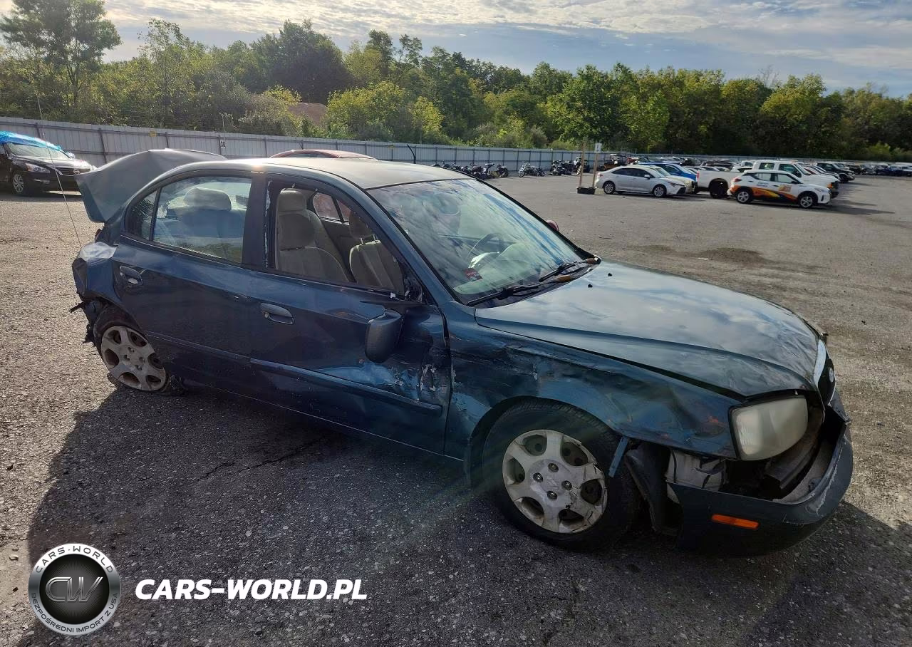 2003 Hyundai Elantra Gls VIN:KMHDN45D73U555168 - 4