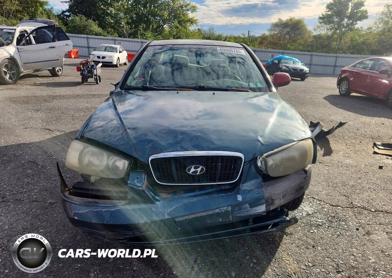 2003 Hyundai Elantra Gls VIN:KMHDN45D73U555168 - 5