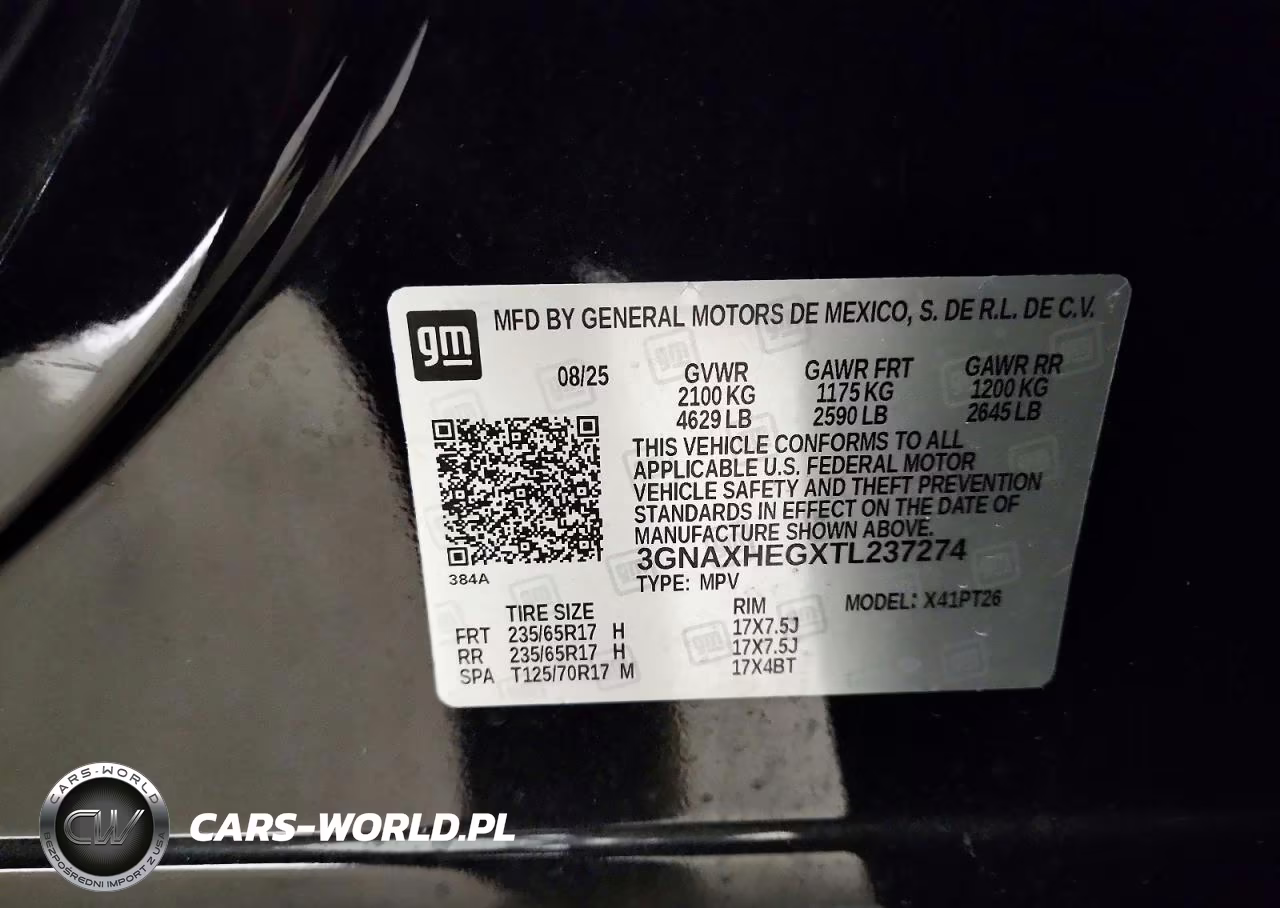 2026 Chevrolet Equinox Lt VIN:3GNAXHEGXTL237274 - 14