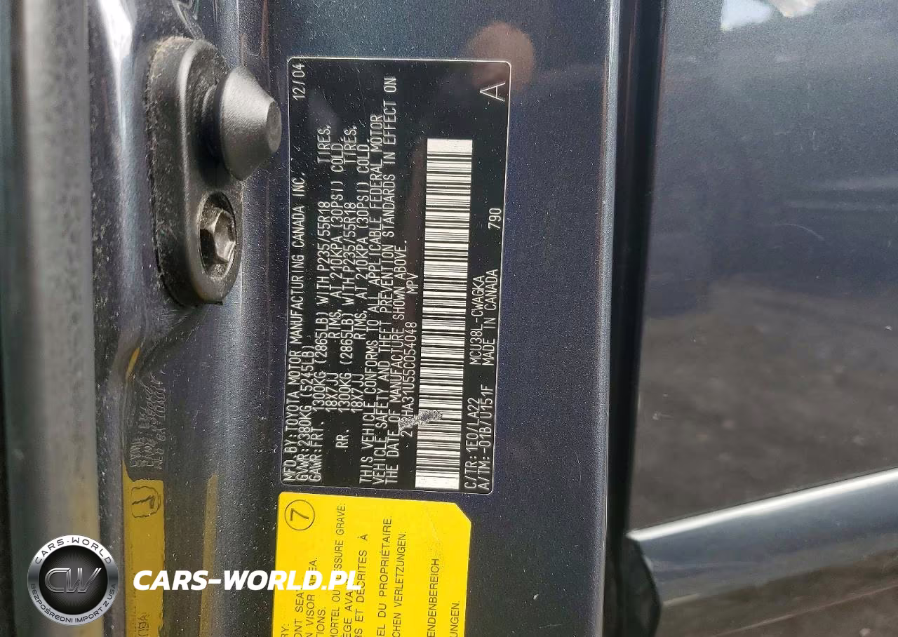 2005 Lexus Rx 330 VIN:2T2HA31U55C054048 - 13