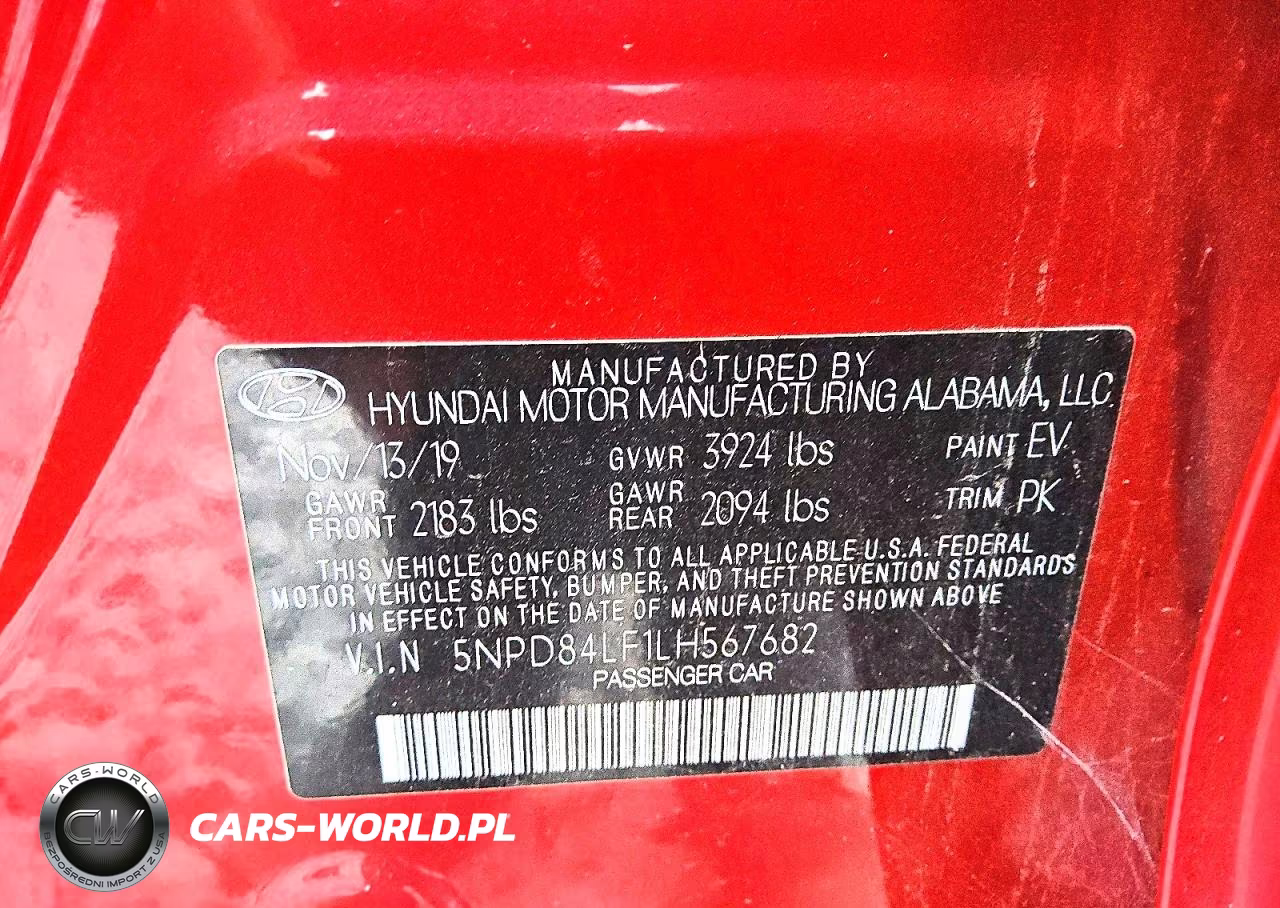 2020 Hyundai Elantra Sel VIN:5NPD84LF1LH567682 - 12
