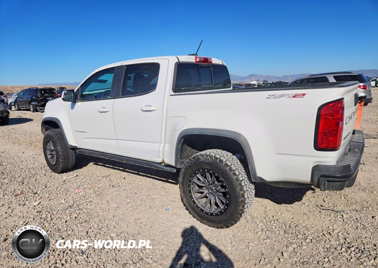 2021 Chevrolet Colorado Zr2 VIN:1GCGTEEN7M1130106 - 2