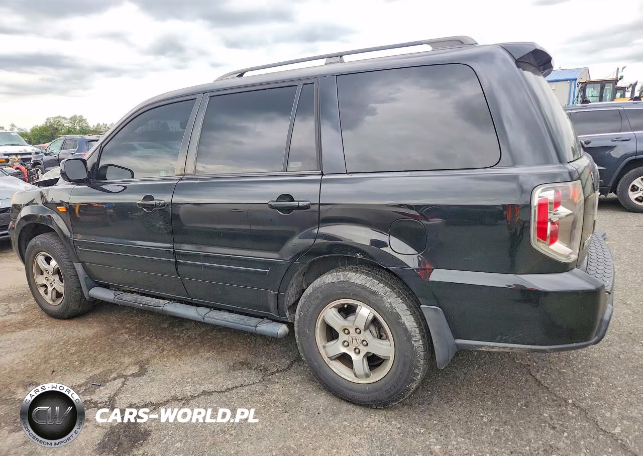 2007 Honda Pilot Exl VIN:2HKYF18537H514011 - 2