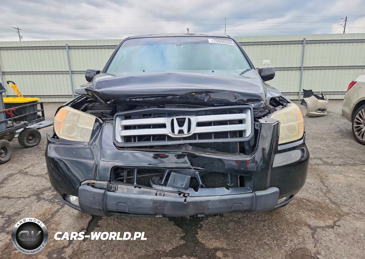 2007 Honda Pilot Exl VIN:2HKYF18537H514011 - 5