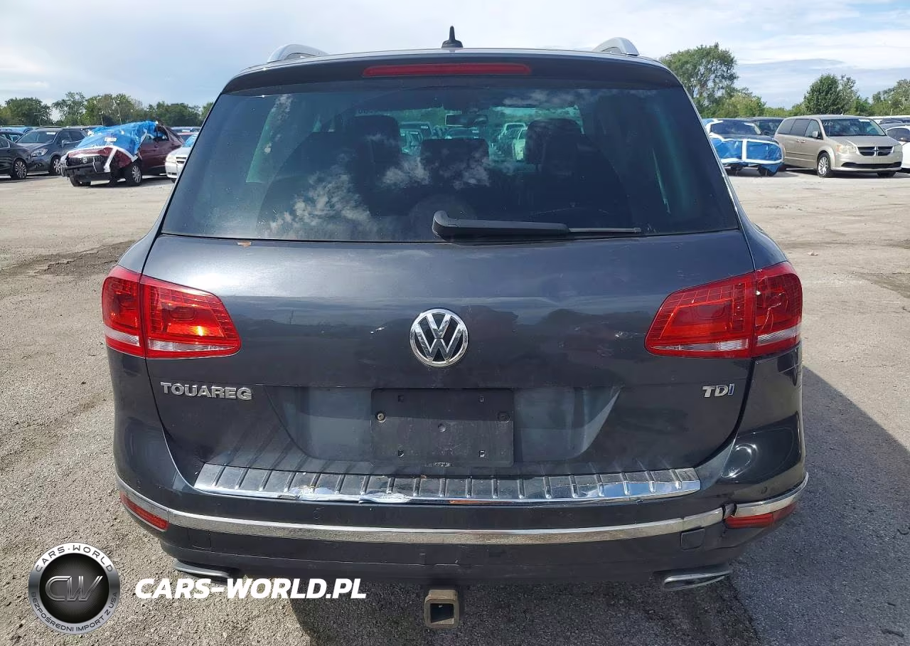 2015 Volkswagen Touareg V6 Tdi VIN:WVGEP9BPXFD002657 - 6