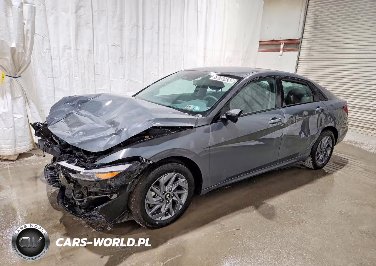 2026 Hyundai Elantra Hybrid Blue