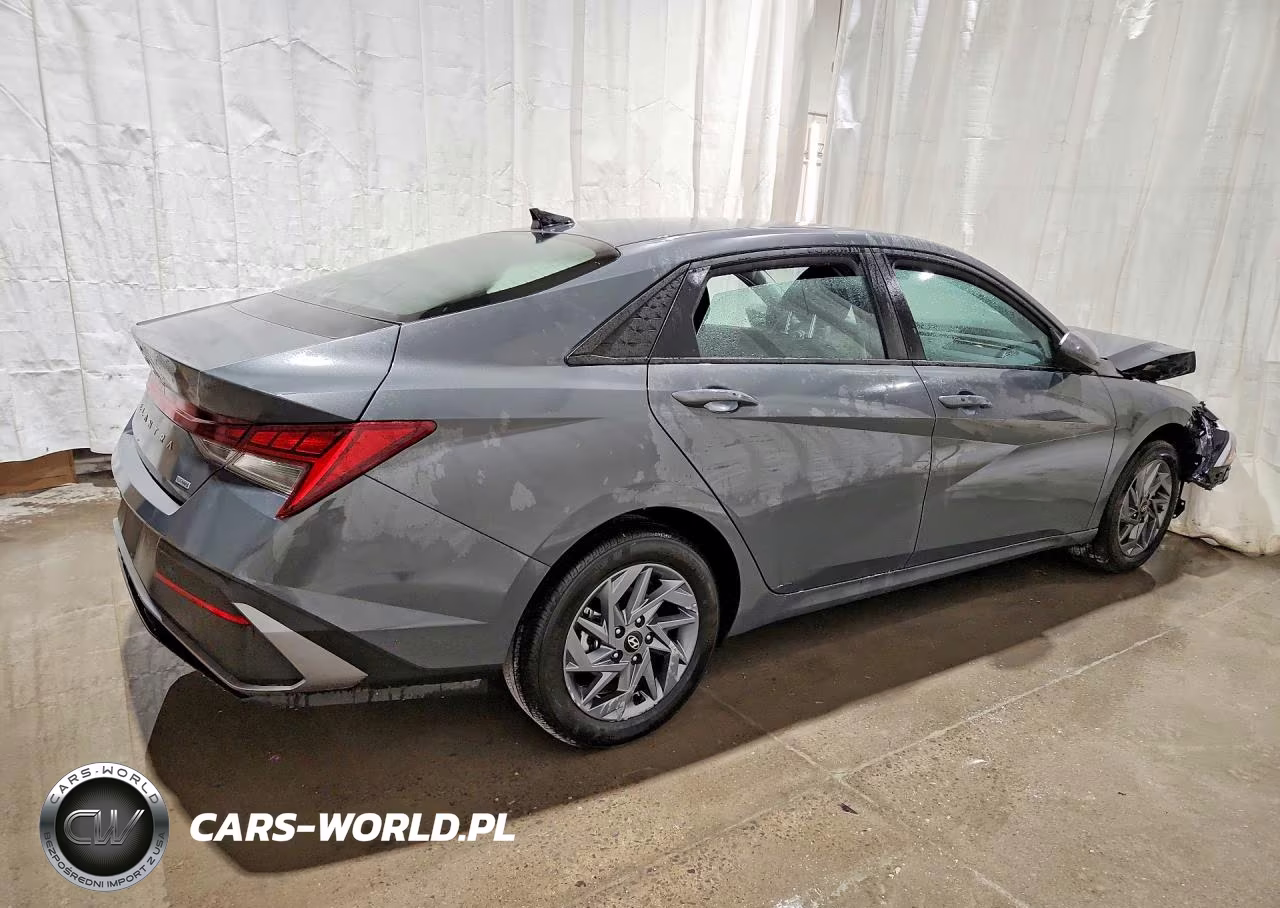 2026 Hyundai Elantra Hybrid Blue VIN:KMHLM4DJ6TU206041 - 3