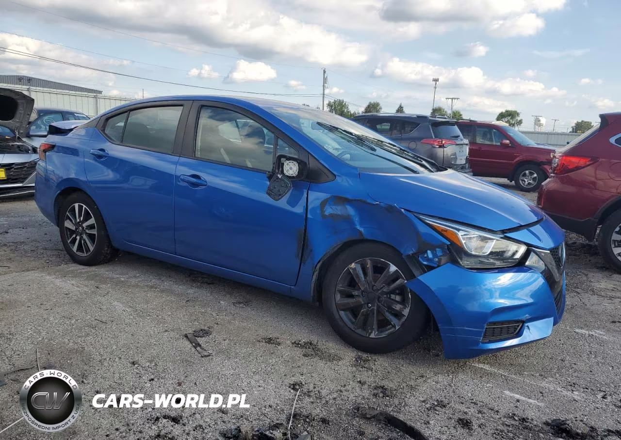 2022 Nissan Versa Sv VIN:3N1CN8EV9NL847145 - 4