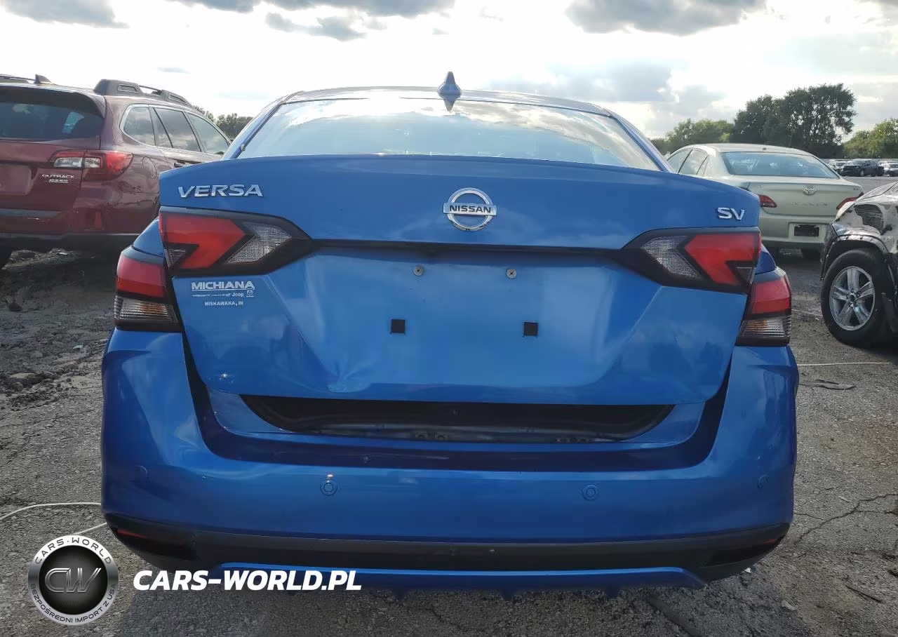 2022 Nissan Versa Sv VIN:3N1CN8EV9NL847145 - 6