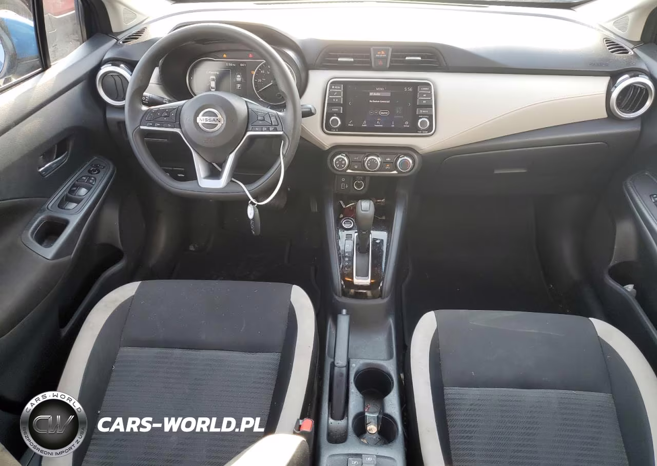 2022 Nissan Versa Sv VIN:3N1CN8EV9NL847145 - 8