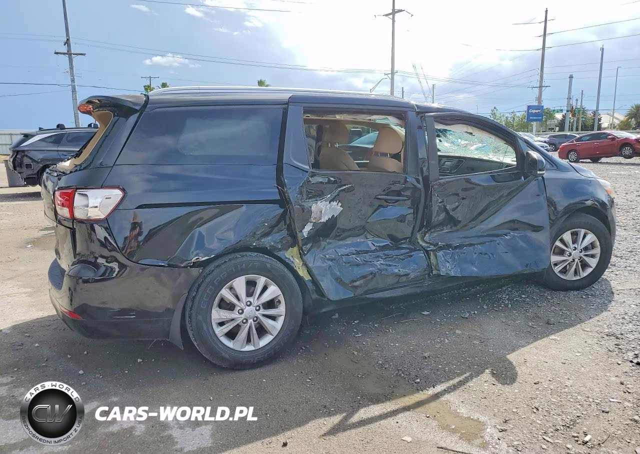 2016 Kia Sedona Lx VIN:KNDMB5C11G6196342 - 3