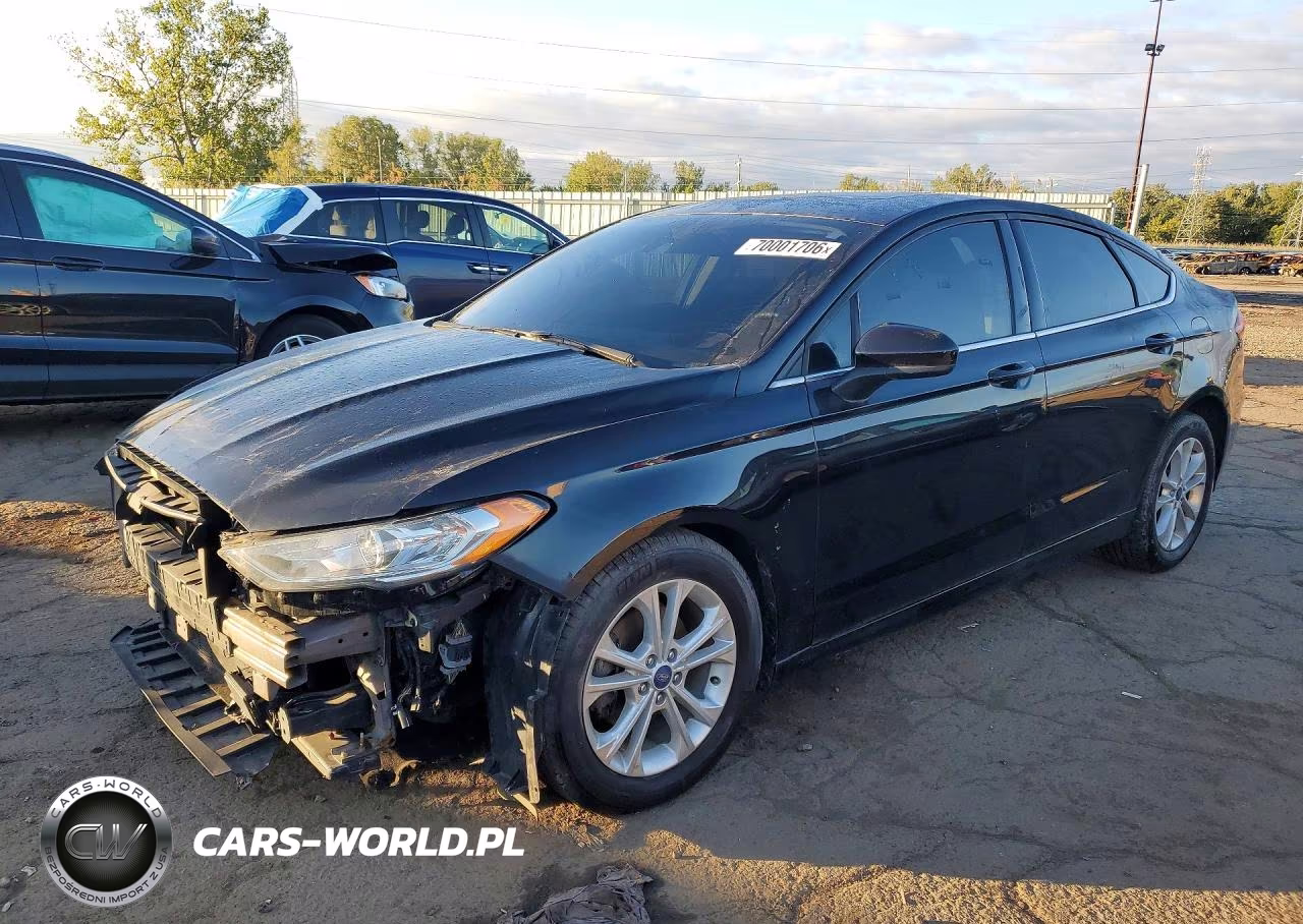 2020 Ford Fusion Se VIN:3FA6P0HD5LR246890 - 1