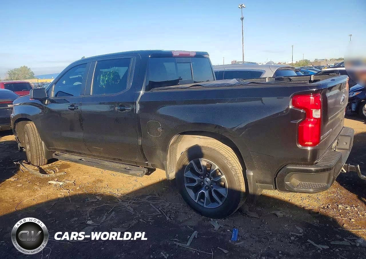 2021 Chevrolet Silverado K1500 Rst VIN:3GCUYEED7MG245205 - 2