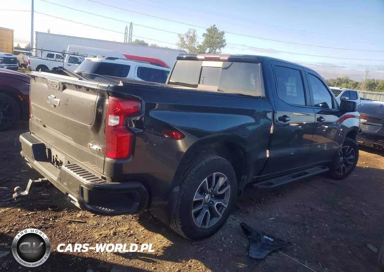 2021 Chevrolet Silverado K1500 Rst VIN:3GCUYEED7MG245205 - 3