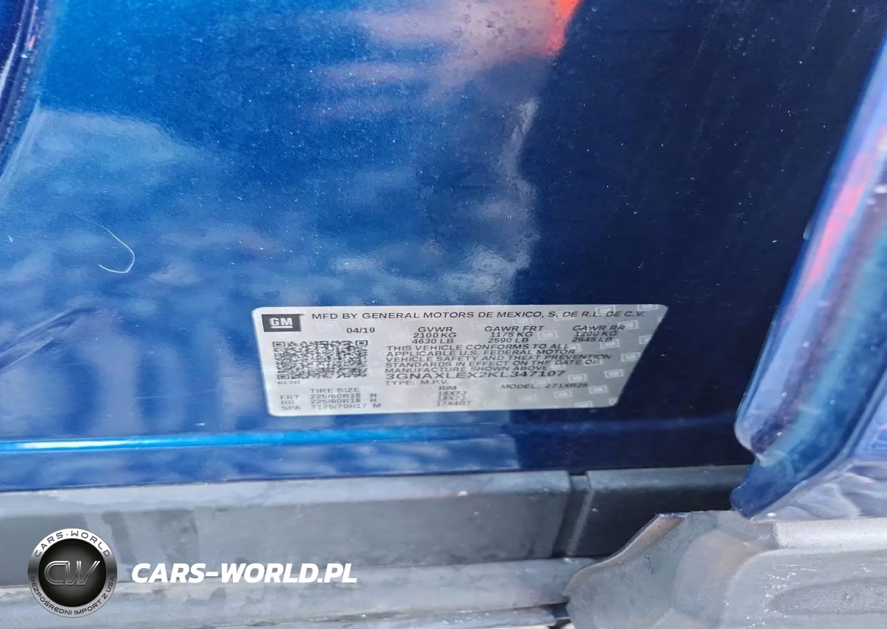 2019 Chevrolet Equinox Lt VIN:3GNAXLEX2KL347107 - 13