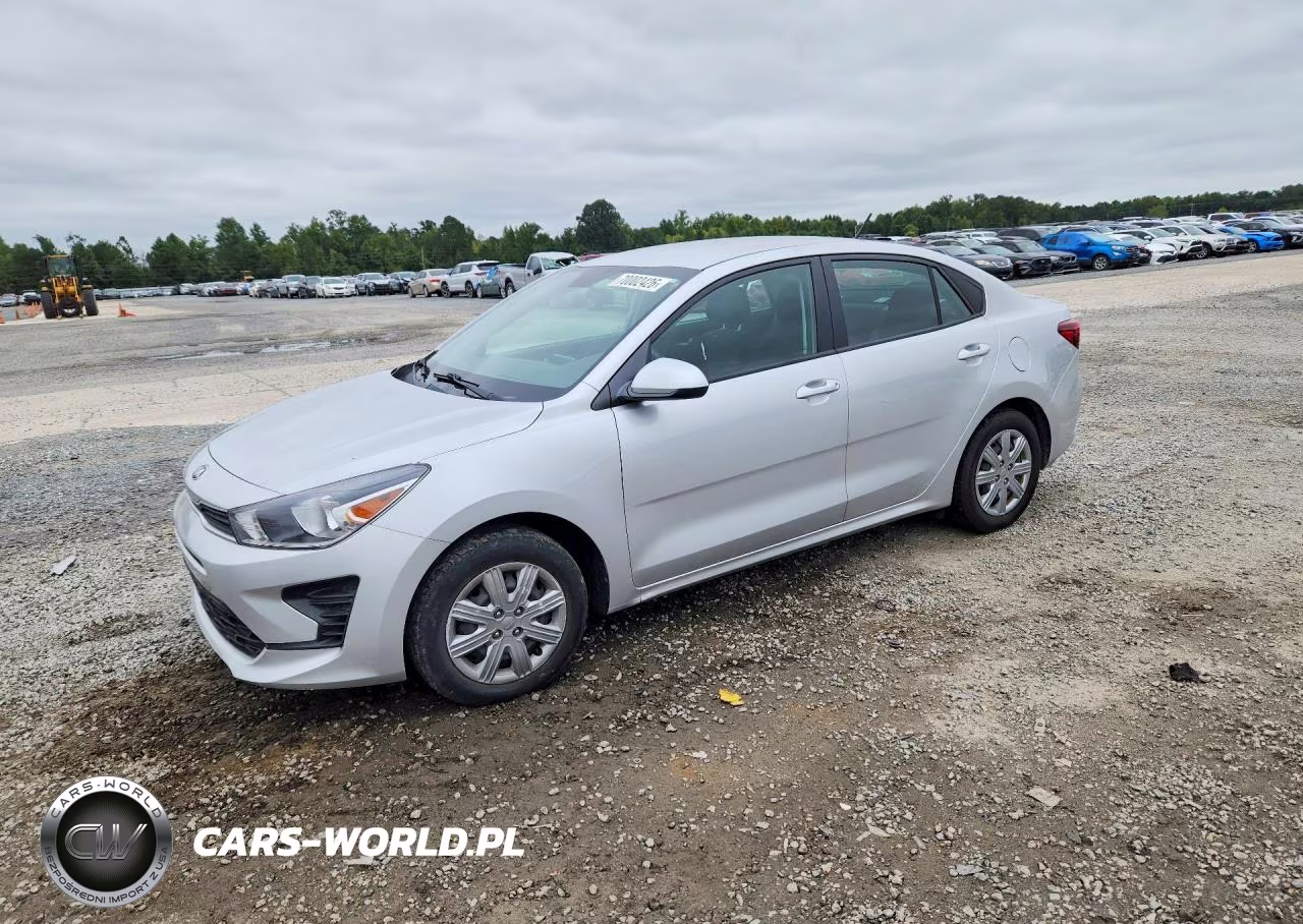2021 Kia Rio Lx VIN:3KPA24AD8ME412834 - 1