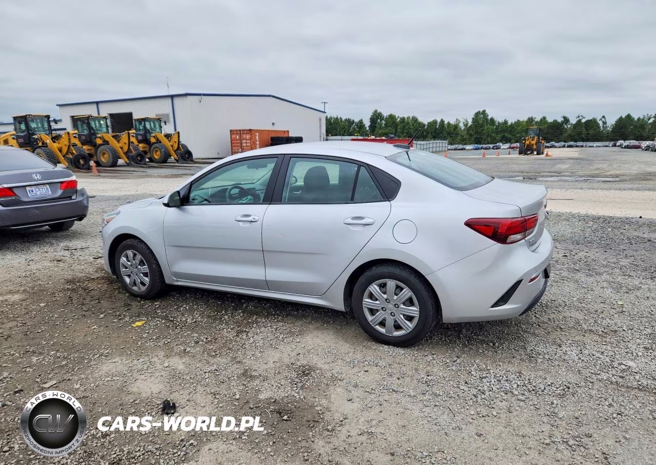 2021 Kia Rio Lx VIN:3KPA24AD8ME412834 - 2