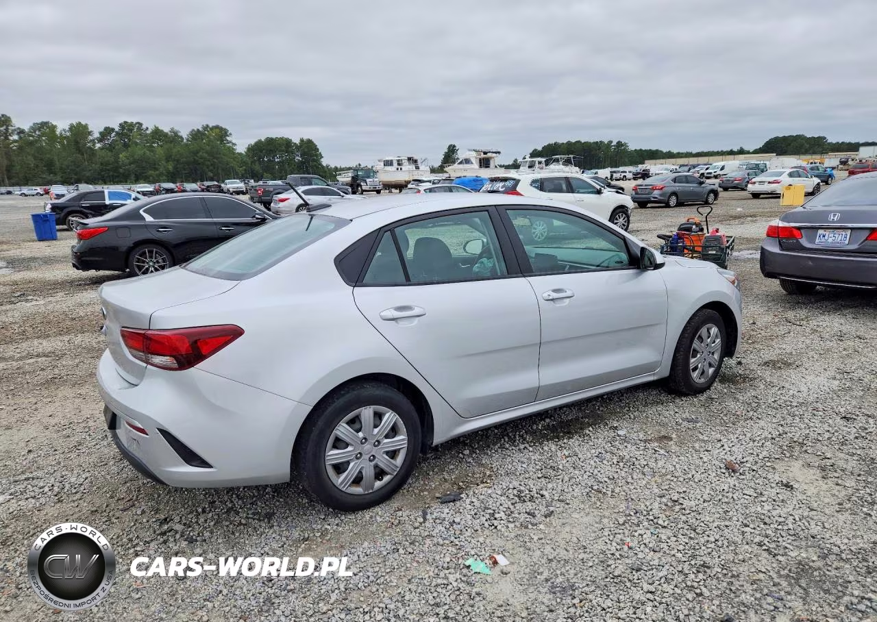 2021 Kia Rio Lx VIN:3KPA24AD8ME412834 - 3