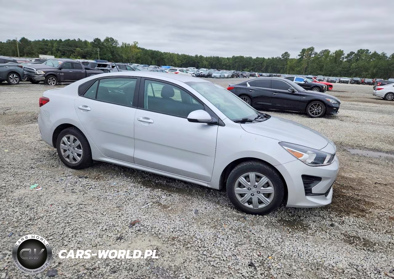 2021 Kia Rio Lx VIN:3KPA24AD8ME412834 - 4