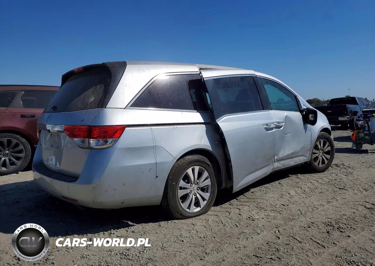 2015 Honda Odyssey Ex VIN:5FNRL5H46FB035218 - 3