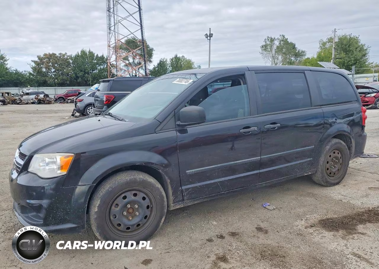 2014 Dodge Grand Caravan Se VIN:2C4RDGBG6ER186932 - 1