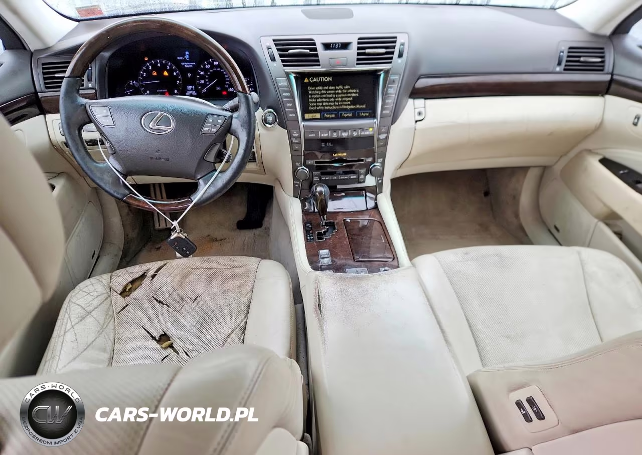 2007 Lexus Ls 460 VIN:JTHBL46F675009462 - 8