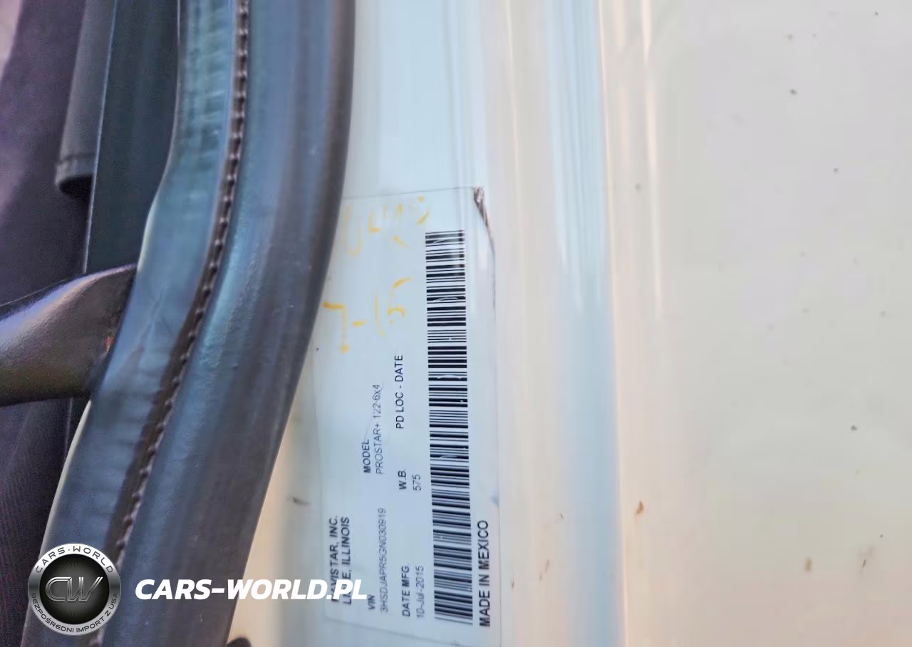 2016 International Prostar VIN:3HSDJAPR5GN030919 - 12