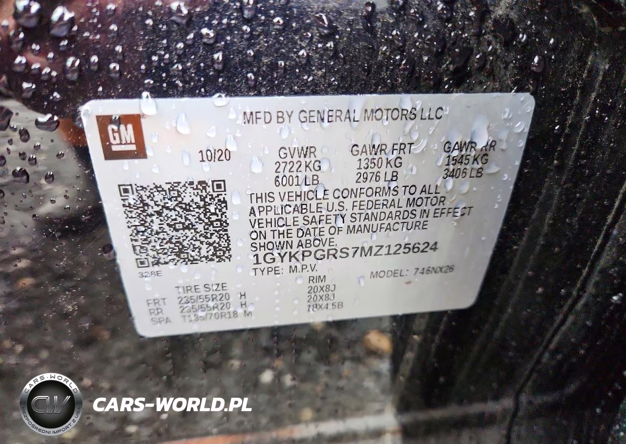 2021 Cadillac Xt6 Sport VIN:1GYKPGRS7MZ125624 - 13