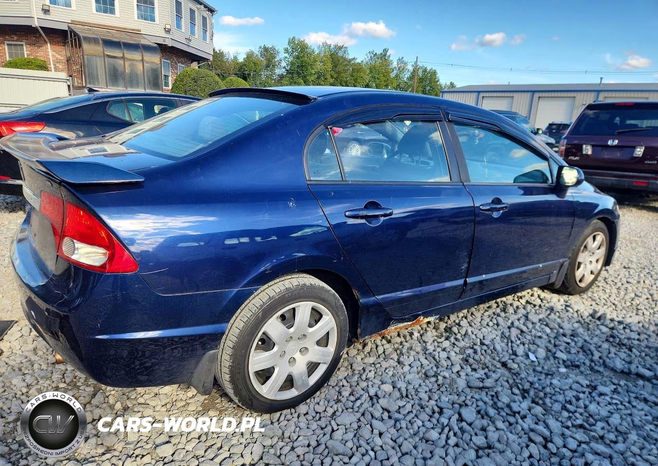 2009 Honda Civic Lx VIN:2HGFA16579H537216 - 3