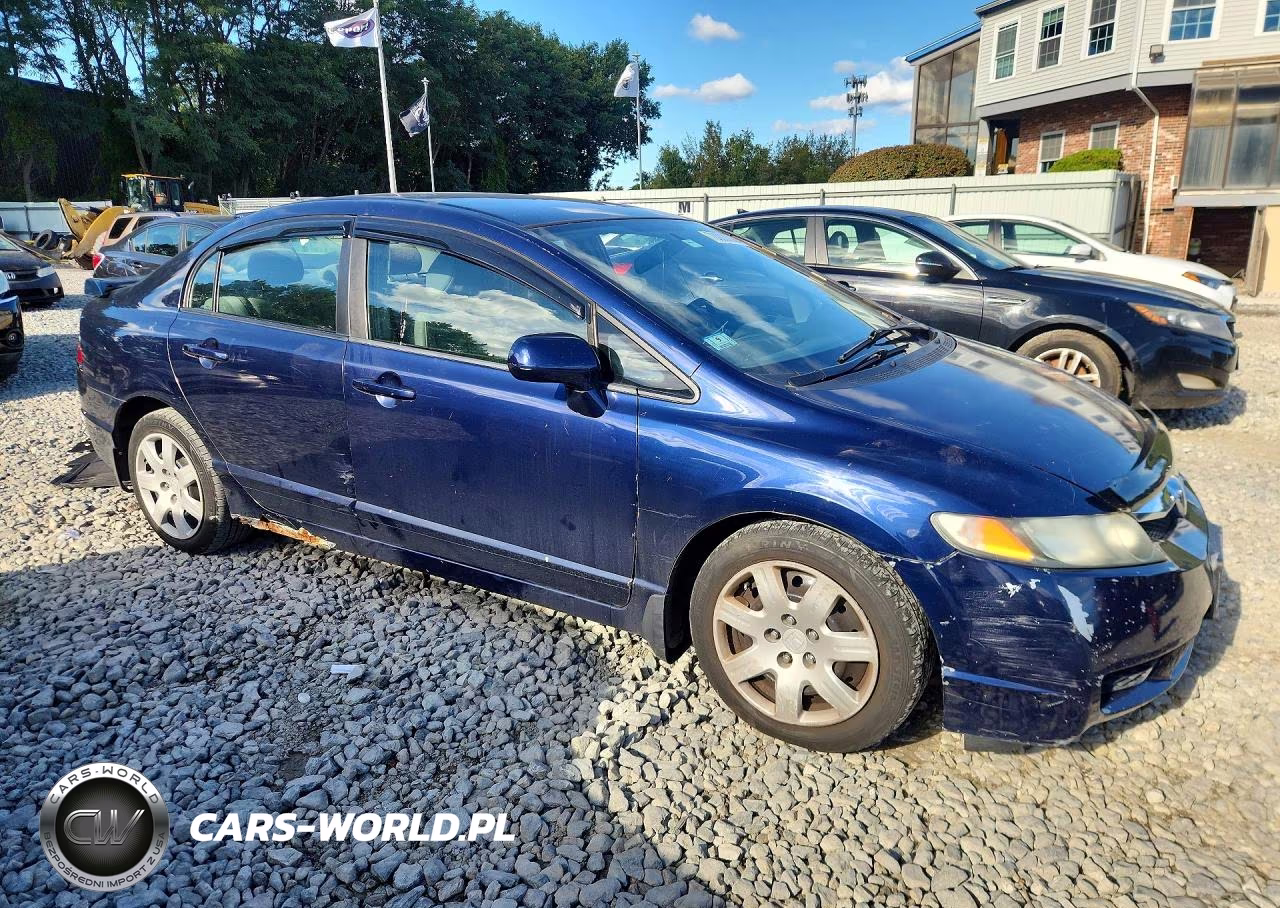 2009 Honda Civic Lx VIN:2HGFA16579H537216 - 4