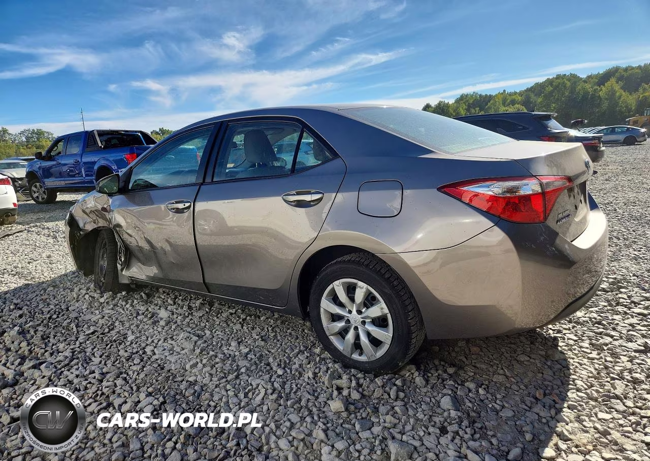 2016 Toyota Corolla Le VIN:2T1BURHE2GC687824 - 2